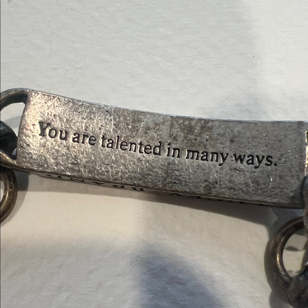 Lucky Brand Antique Silver tone Toggle Chain Bracelet - Picture 4 of 4